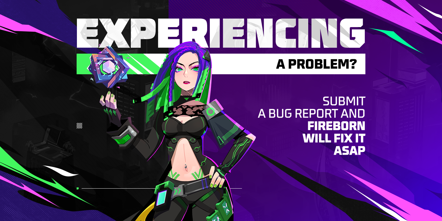 Submit your bug report