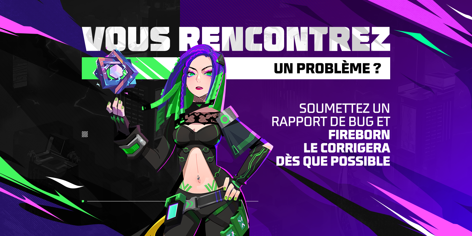 Soumettez votre rapport de bug