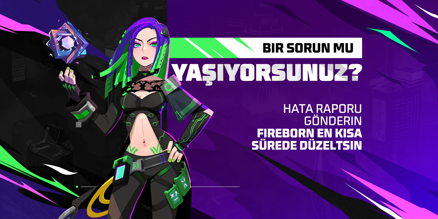 Hata raporunuzu gönderin