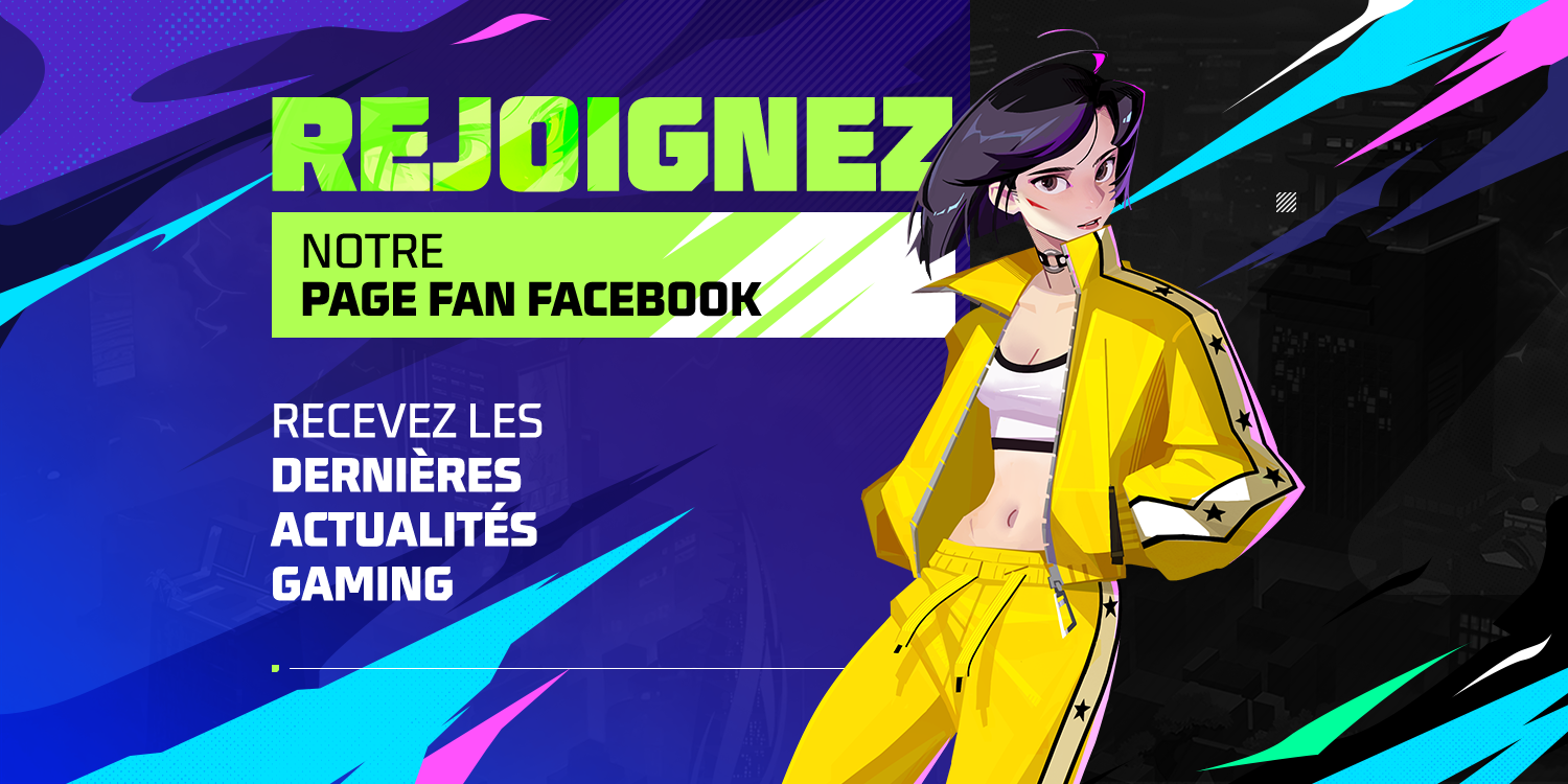 Rejoignez notre page fan Facebook
